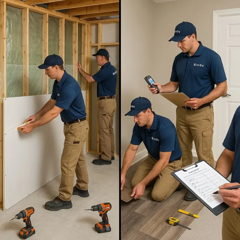 Repairs and Reconstruction process in Lemmon Valley, NV
